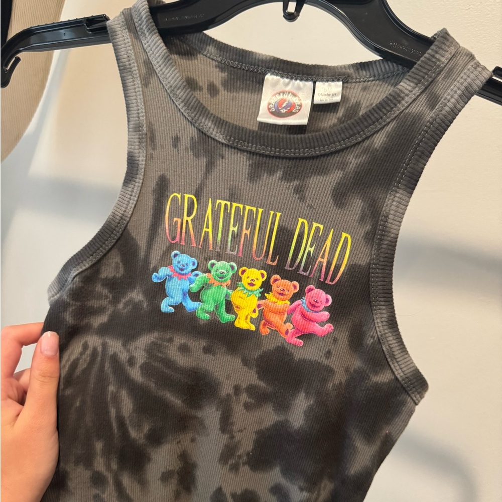 Grateful dead tie dye tank top size small